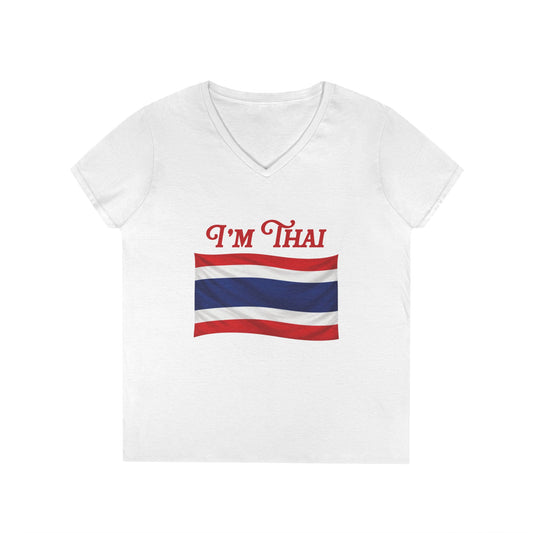 I’m Thai, Of Course I Speak Thailish V-Neck Tee