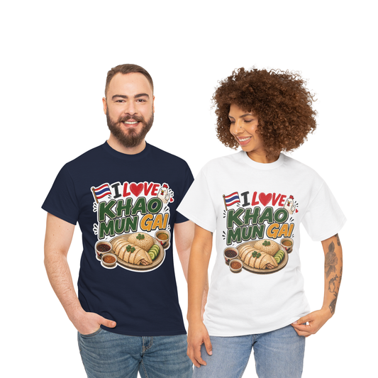 I Love Khao Mun Gai Unisex Tee