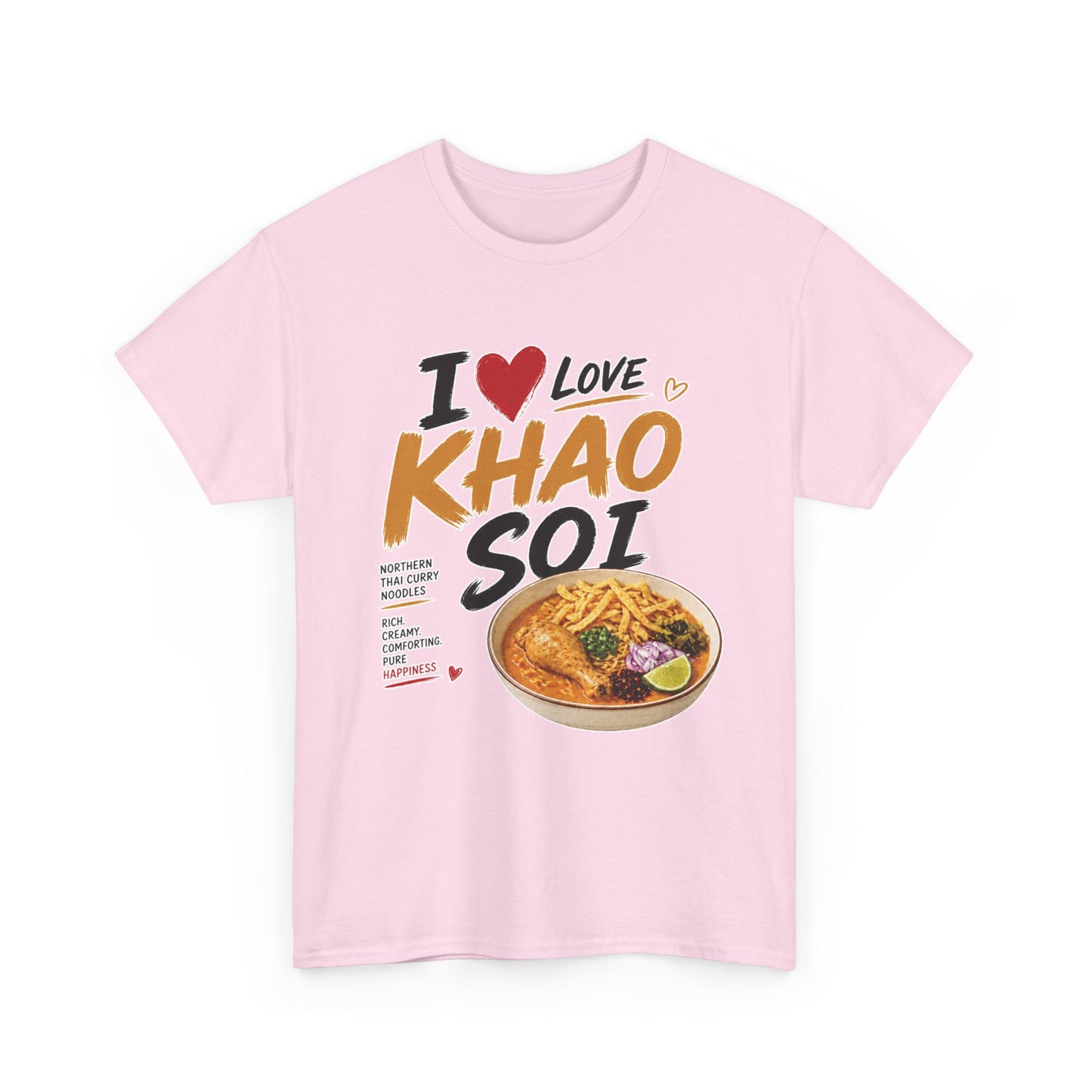 I Love Khao Soi Unisex Heavy Cotton Tee