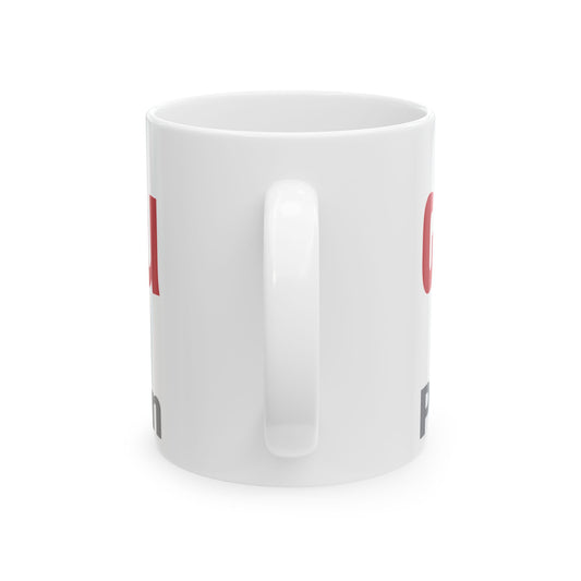 Pom Ruk Kun Ceramic Mug, (11oz, 15oz)