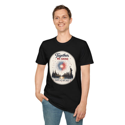 Together We Shine 4th of July Tee