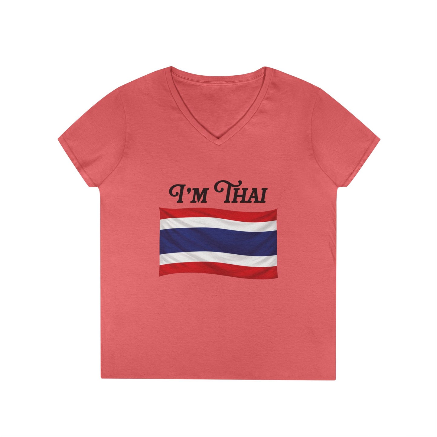 I’m Thai, Of Course I Speak Thailish V-Neck Tee