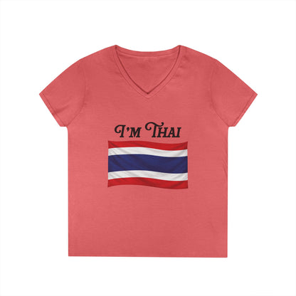 I’m Thai, Of Course I Speak Thailish V-Neck Tee