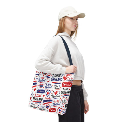 I love Thailand Tote Bag Wide Bottom
