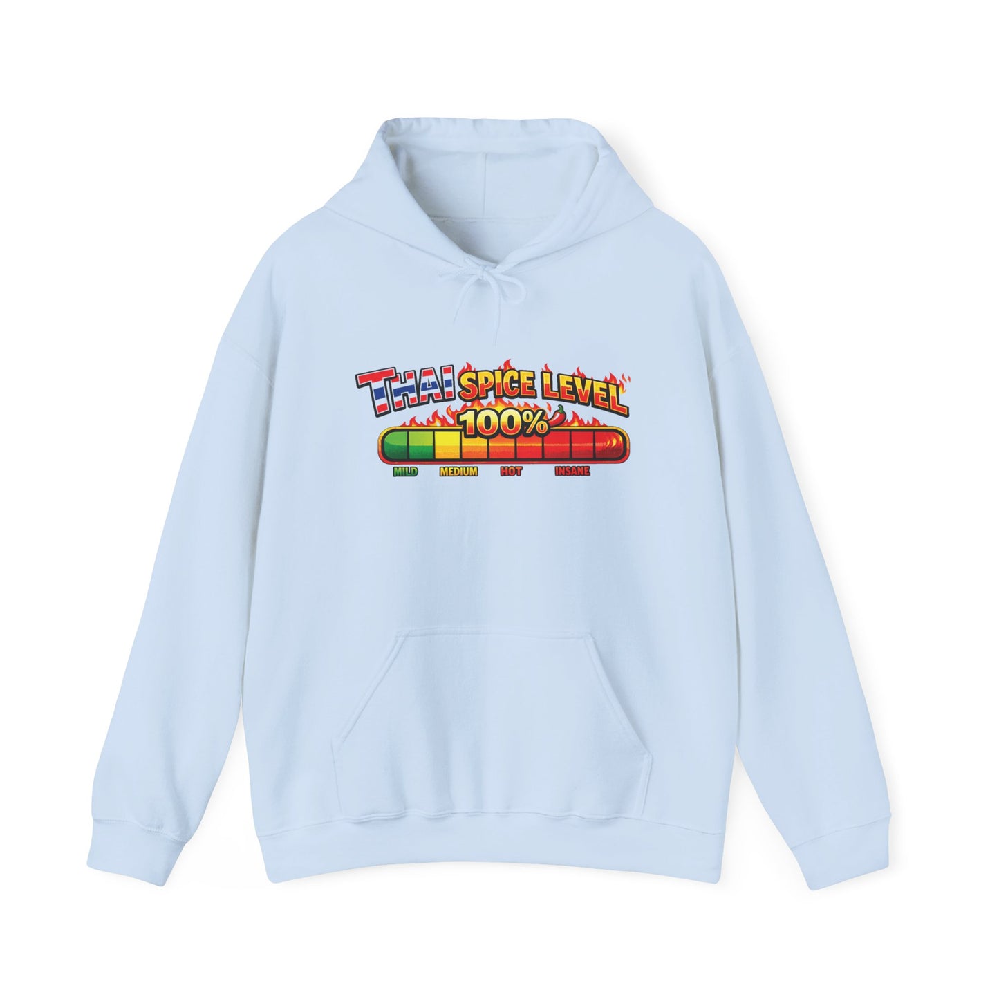 Thai Spice Level 100% Men Hooded Sweatshirt
