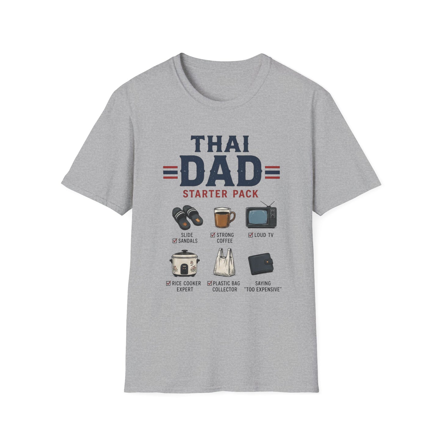 Thai Dad Starter Pack Tee (Funny Gift for Fathers)