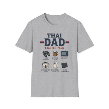 Thai Dad Starter Pack Tee (Funny Gift for Fathers)