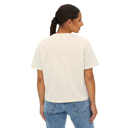 Made in Thailand Living in USA Women's Boxy Tee