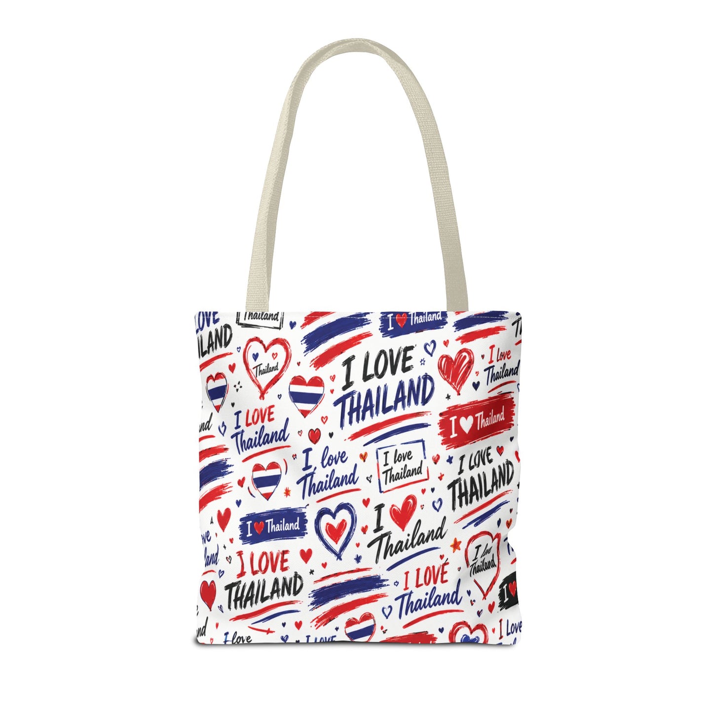 I love Thailand Tote Bag Wide Bottom