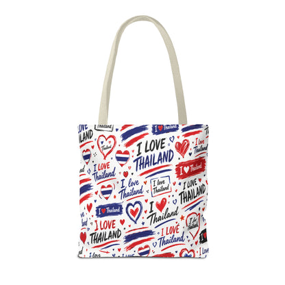 I love Thailand Tote Bag Wide Bottom