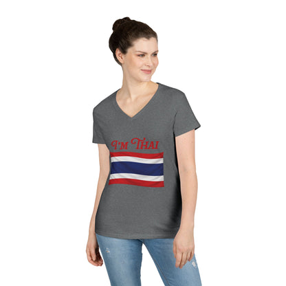 I’m Thai, Of Course I Speak Thailish V-Neck Tee