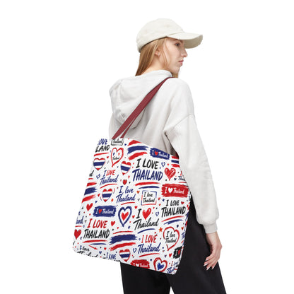 I love Thailand Tote Bag Wide Bottom