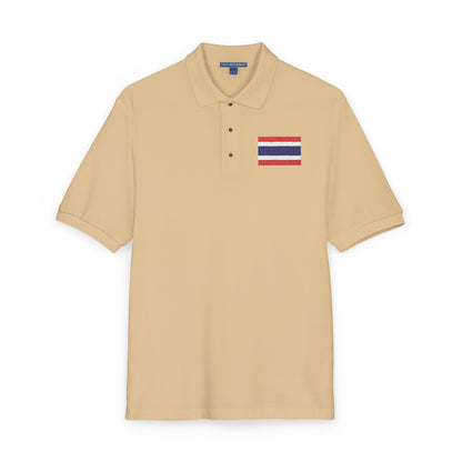 Thailand Flag Polo Shirt (Embroidery)