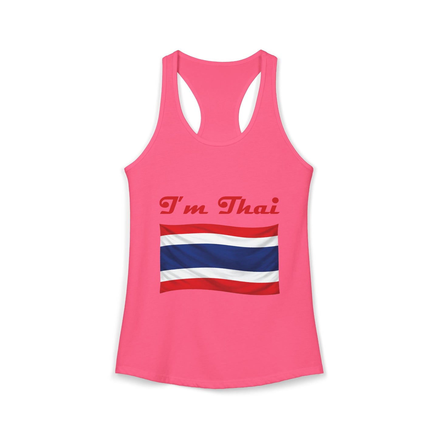 I'm Thai, of course I eat durian Women's Ideal Racerback Tank