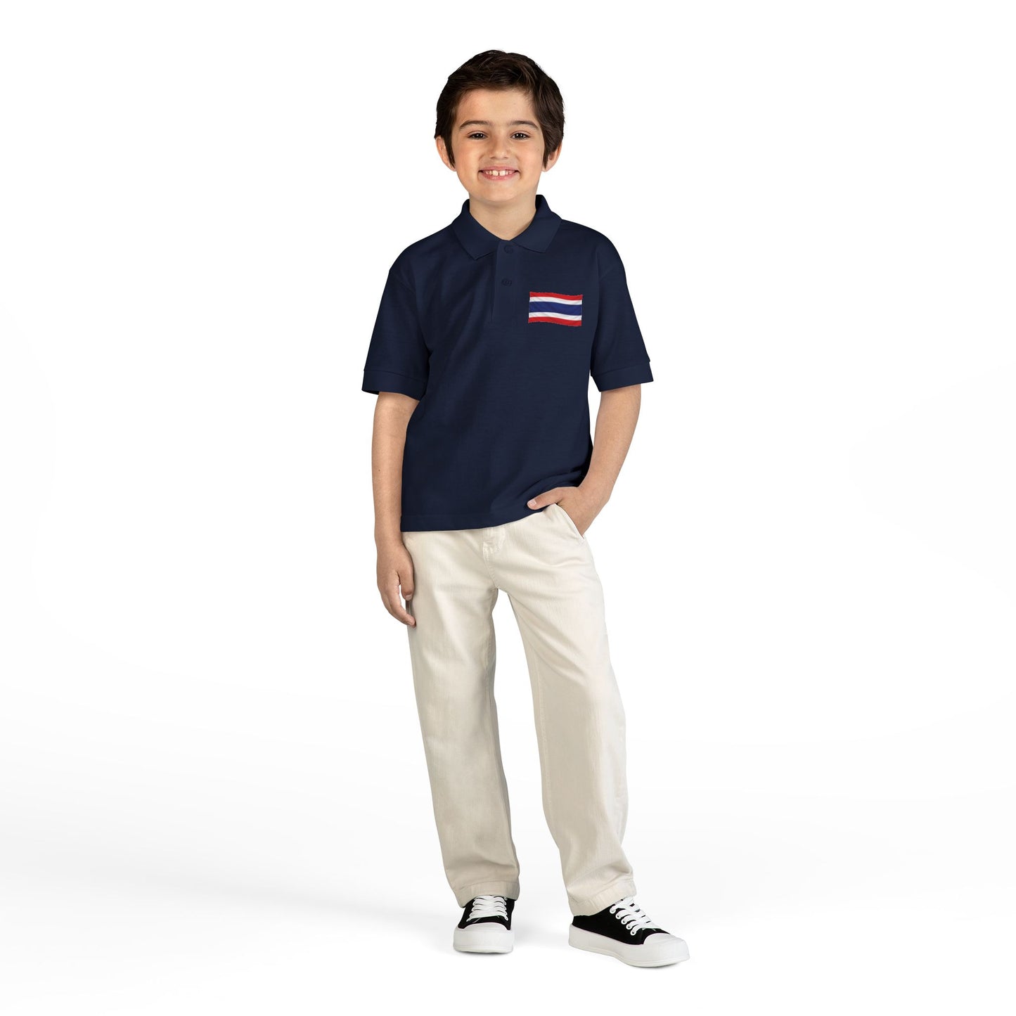 Thailand Flag Youth Polo