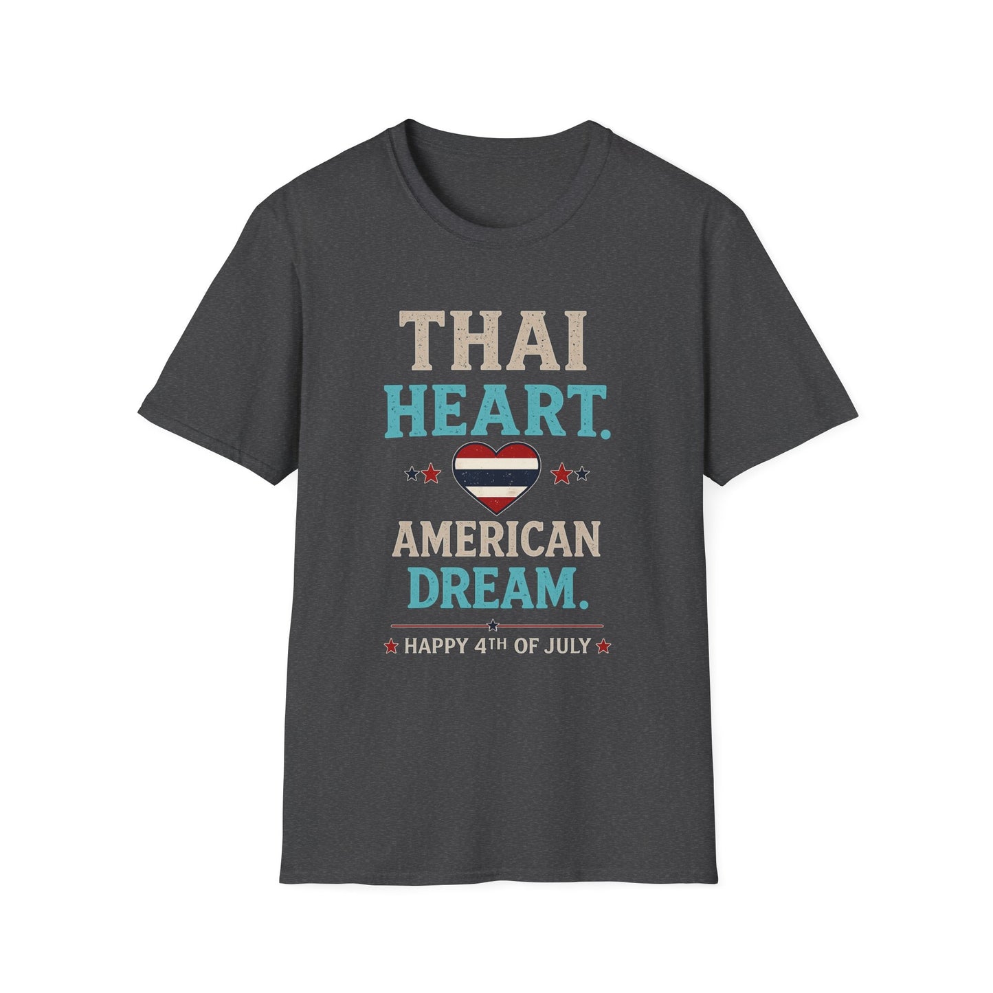 Thai Heart. American Dream. 4th of July Unisex Tee
