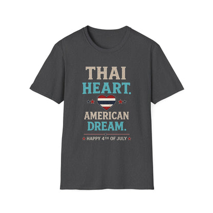 Thai Heart. American Dream. 4th of July Unisex Tee