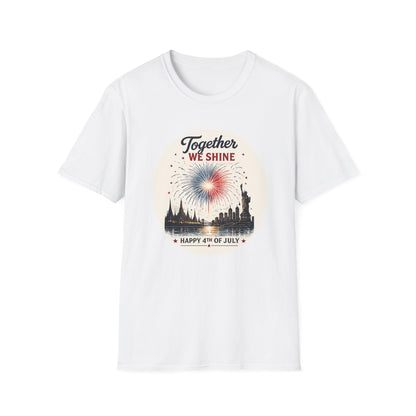 Together We Shine 4th of July Tee