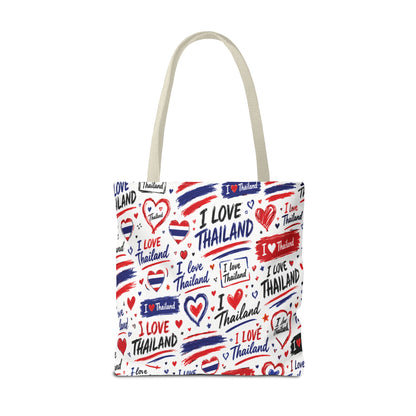 I love Thailand Tote Bag Wide Bottom
