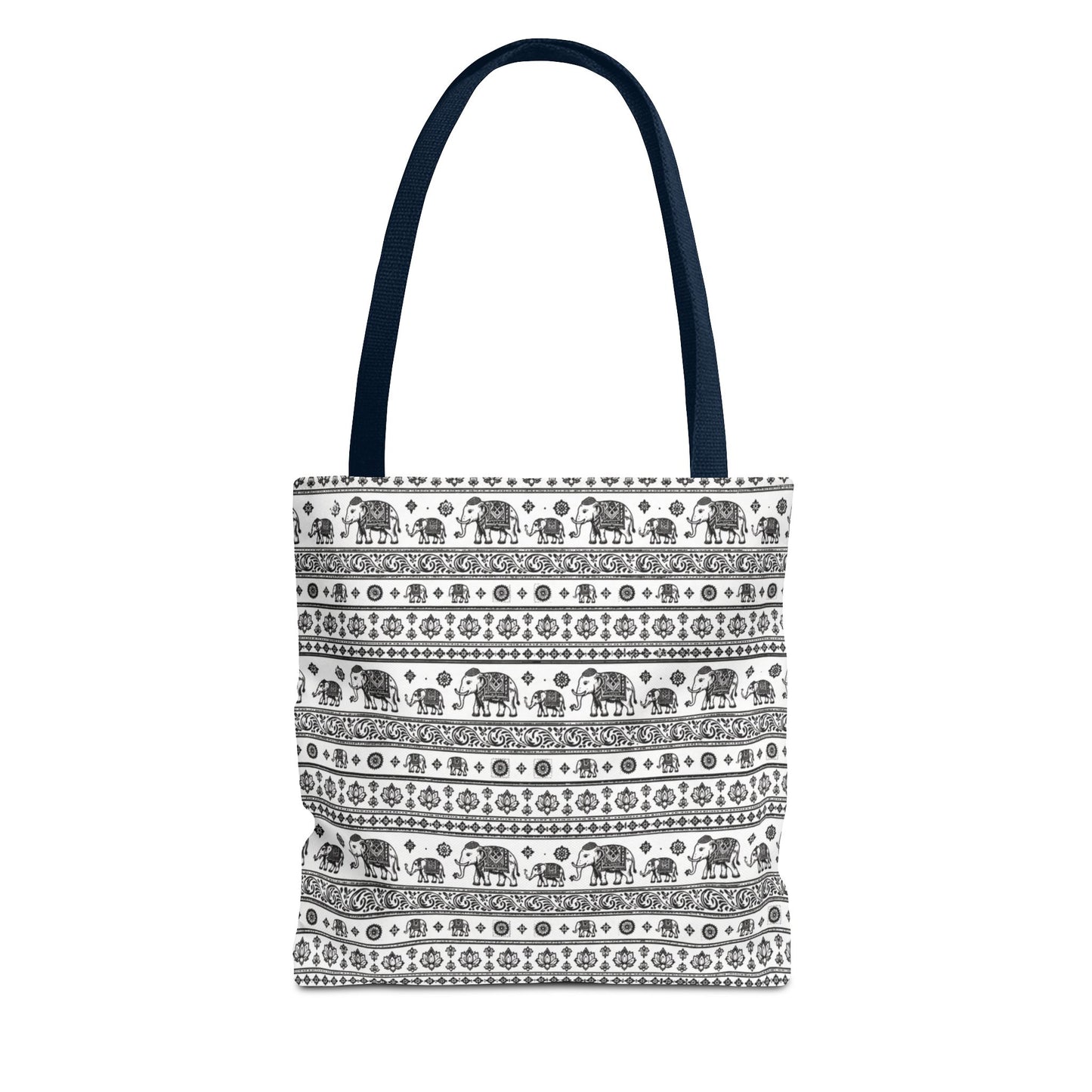 Thai Elephant Tote Bag - Patterned AOP