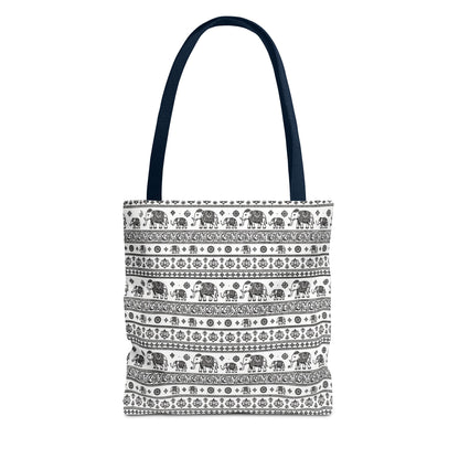 Thai Elephant Tote Bag - Patterned AOP