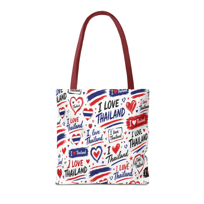 I love Thailand Tote Bag Wide Bottom