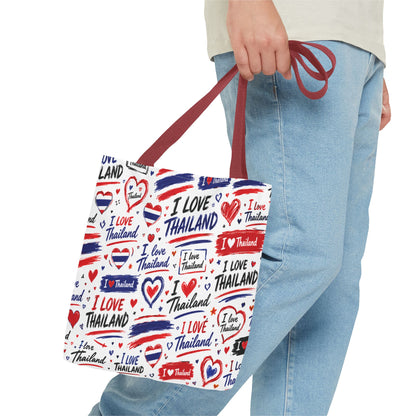 I love Thailand Tote Bag Wide Bottom