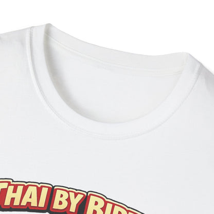 Thai by birth, American by BBQ Unisex Softstyle Tee