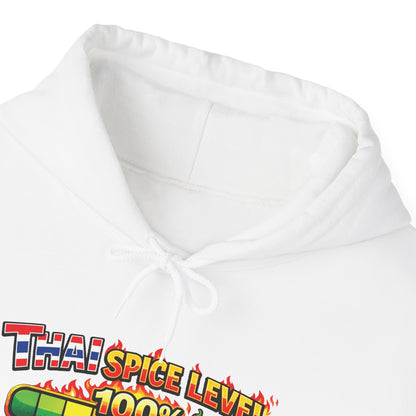 Thai Spice Level 100% Men Hooded Sweatshirt