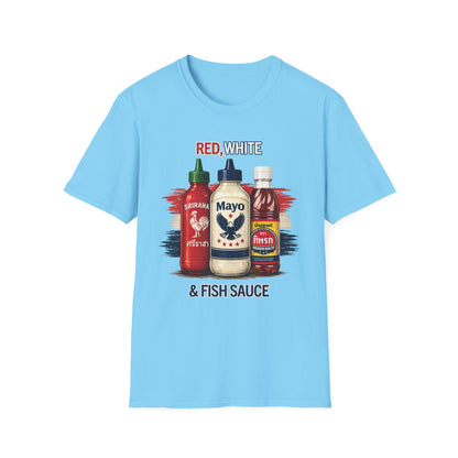 Red, White & Fish Sauce Unisex SoftStyle Tee