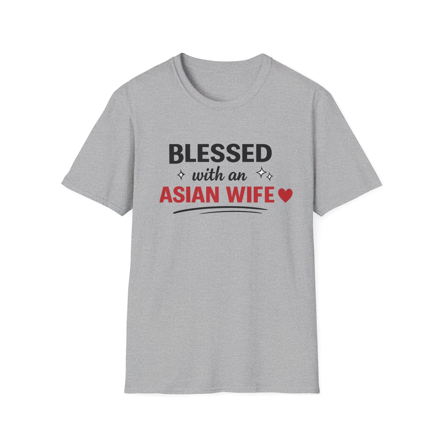 Bless With An Asian Wife Softstyle T-Shirt