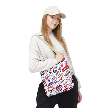 I love Thailand Tote Bag Wide Bottom