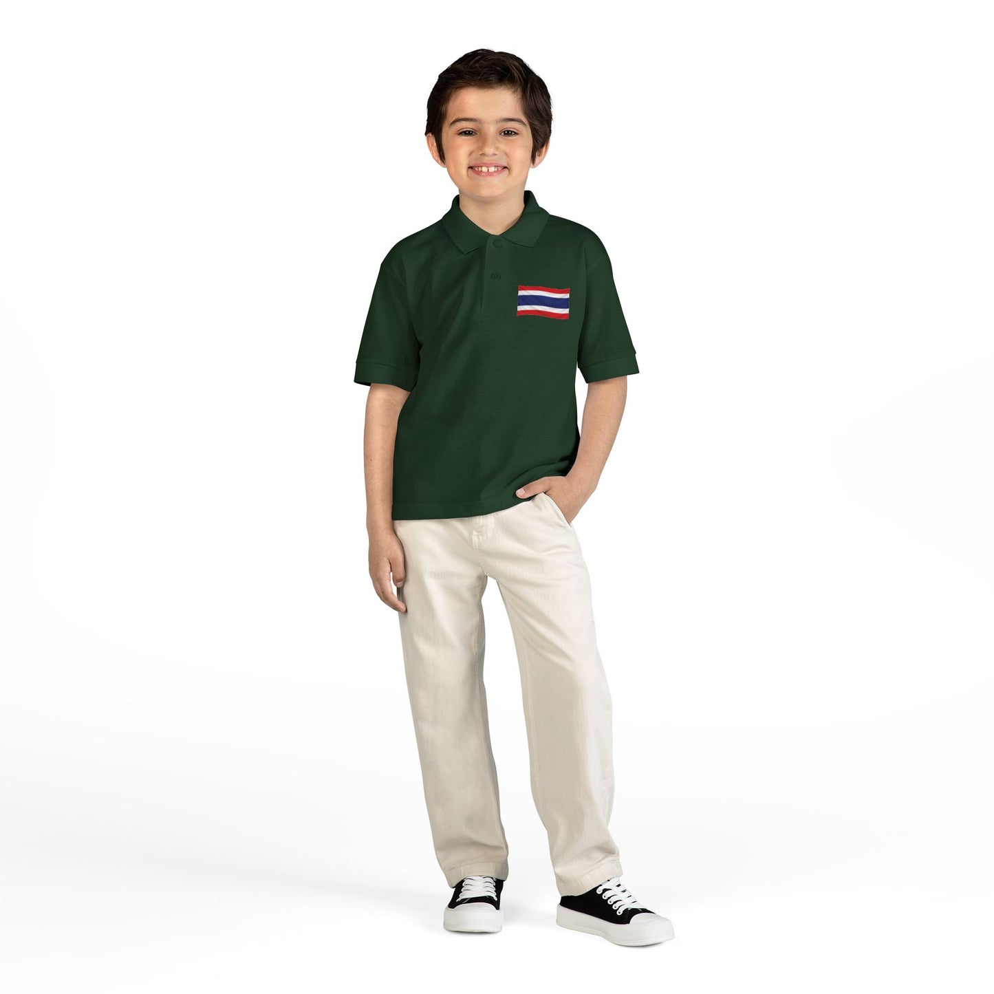 Thailand Flag Youth Polo