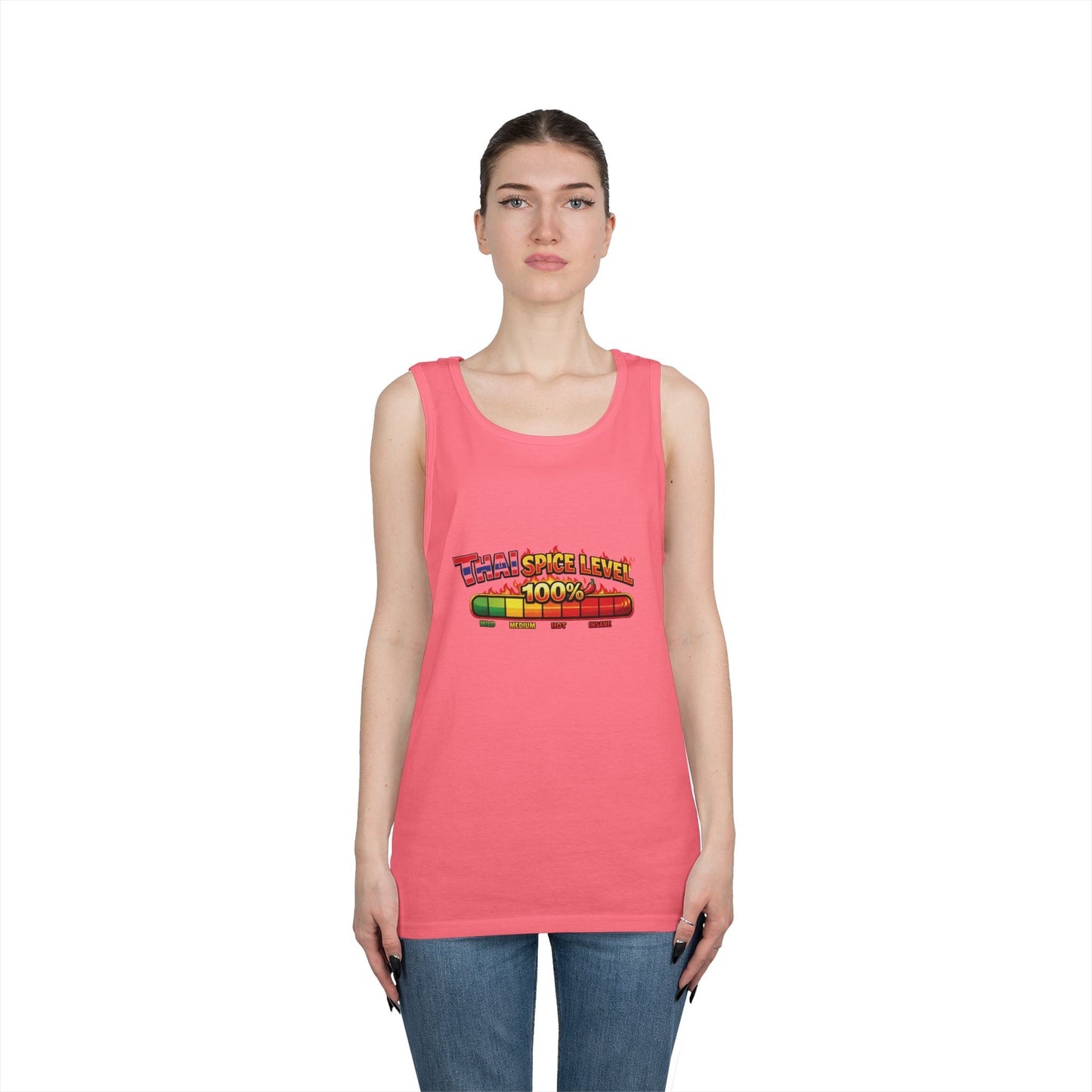 Thai spice level 100% Unisex Tank Top