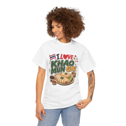 I Love Khao Mun Gai Unisex Tee