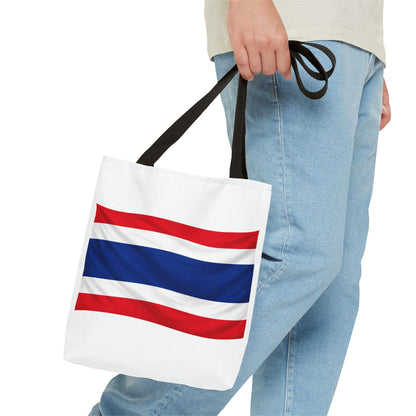 I heart Thailand with Thailand flag Tote Bag (AOP)