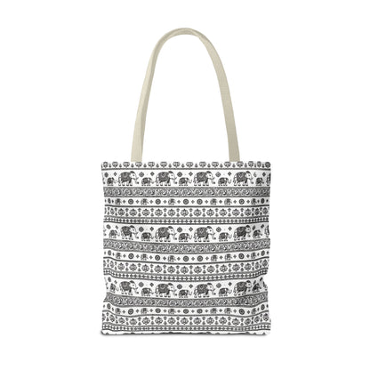 Thai Elephant Tote Bag - Patterned AOP