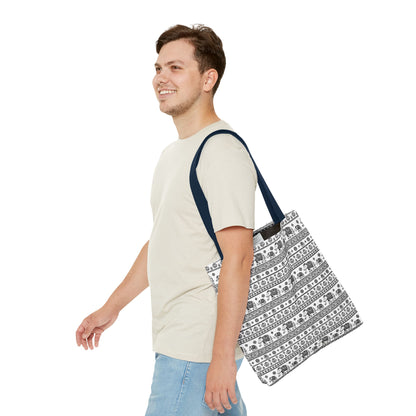 Thai Elephant Tote Bag - Patterned AOP