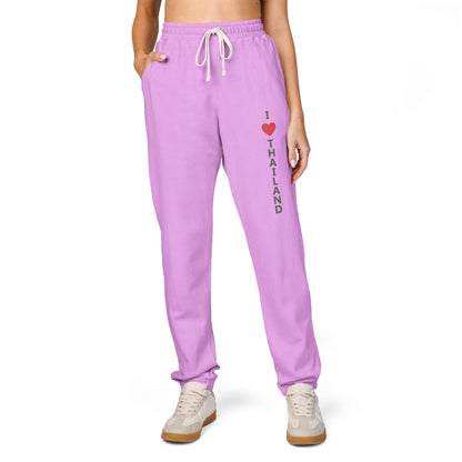 I Heart Thailand Unisex Fleece Sweatpants