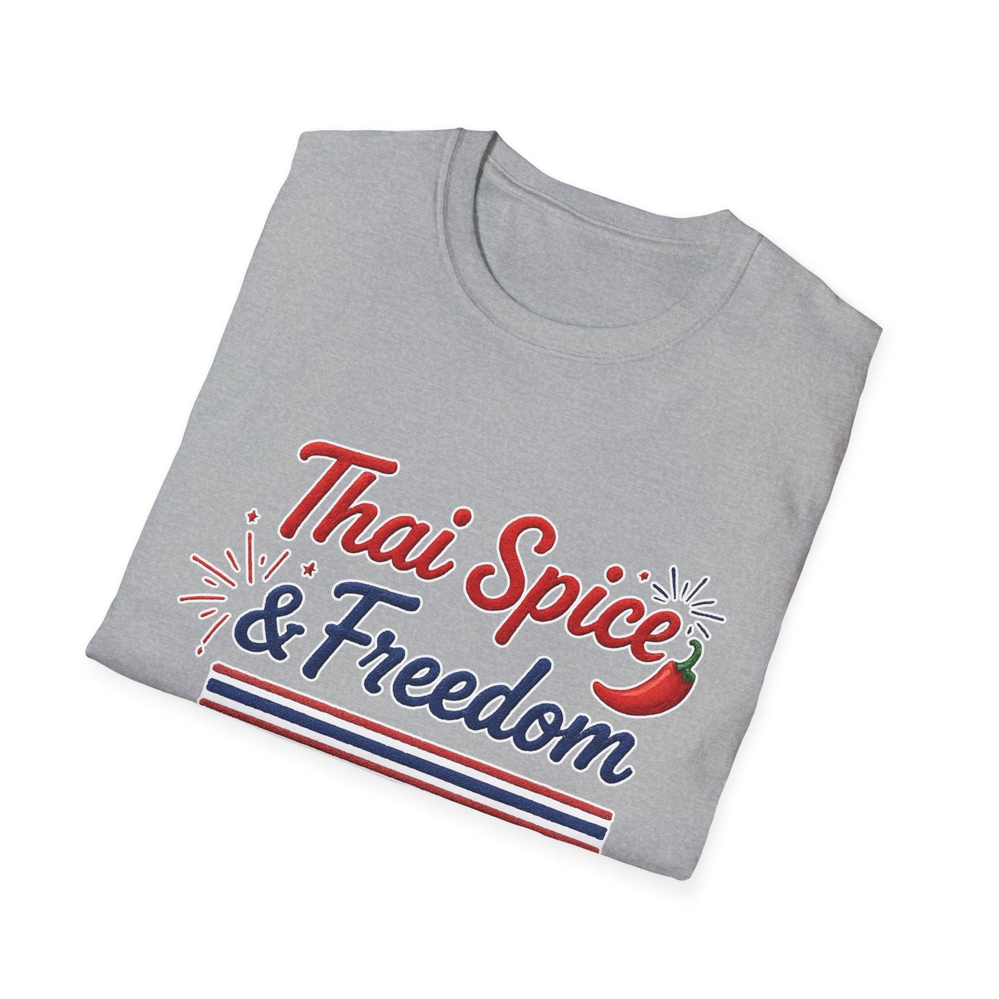 Thai Spice & Freedom Unisex Softstyle Tee