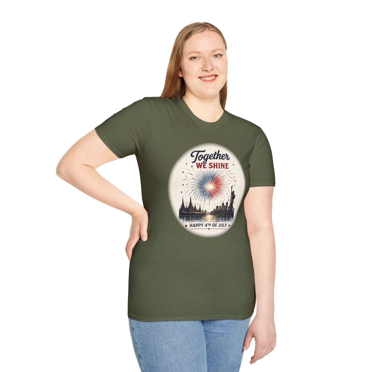 Together We Shine 4th of July Tee