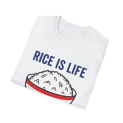 Rice is Life (Front) Unisex Tee