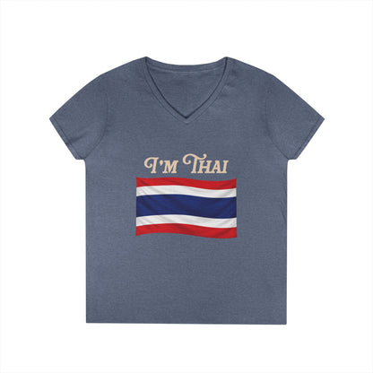 I’m Thai, Of Course I Speak Thailish V-Neck Tee