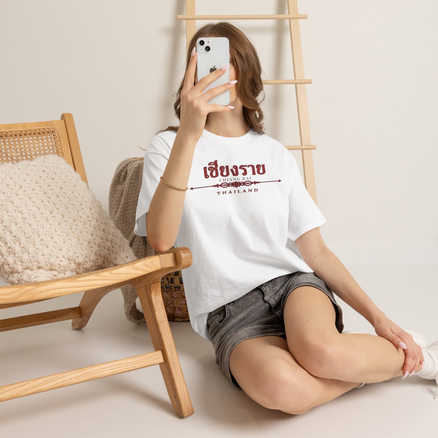 Chiang Rai Thailand Unisex Heavy Cotton Tee