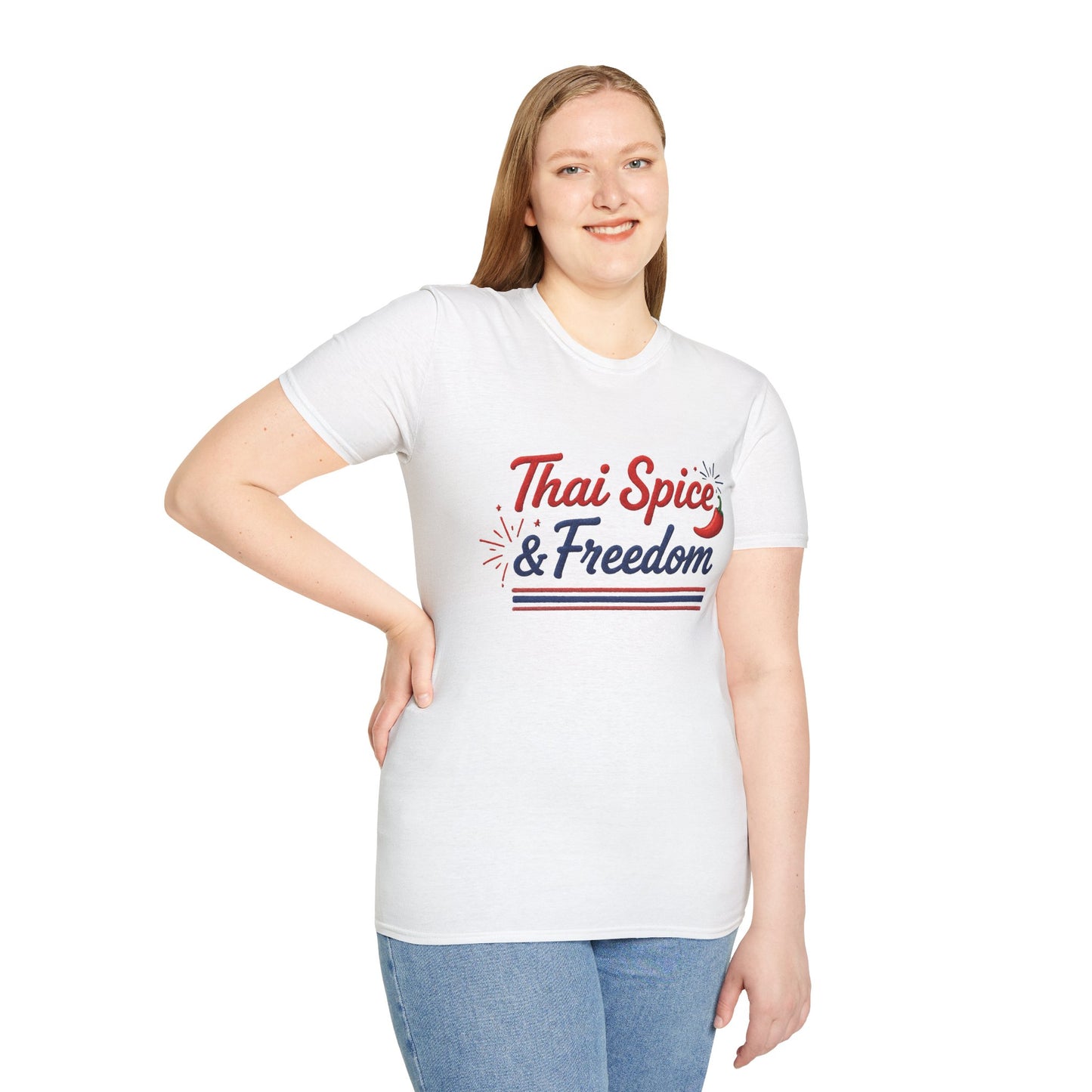 Thai Spice & Freedom Unisex Softstyle Tee