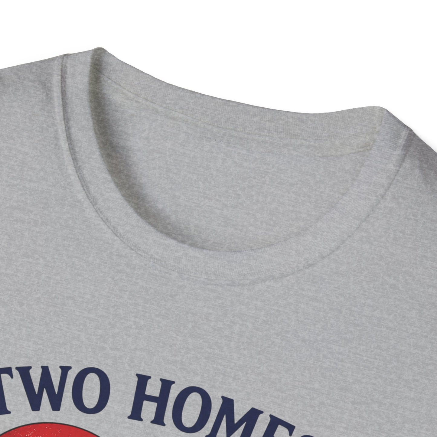Two Homes One Heart 4th of July Tee