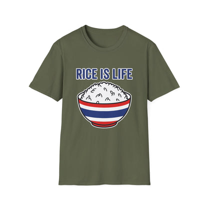 Rice is Life (Front) Unisex Tee