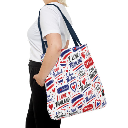 I love Thailand Tote Bag Wide Bottom
