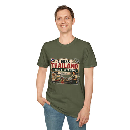 I Miss Thailand I Miss Street Food Unisex SoftStyle Tee
