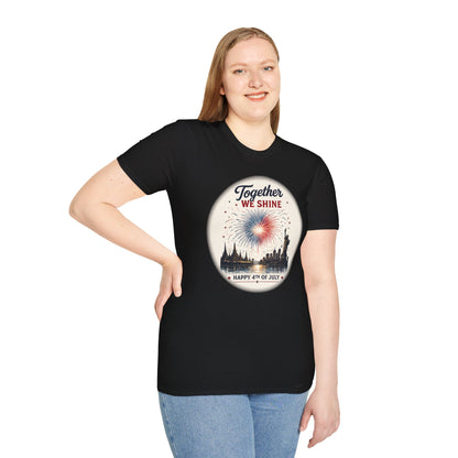 Together We Shine 4th of July Tee
